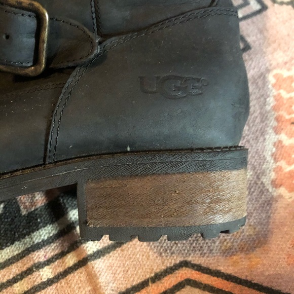 COPY - Leather ugg boots - Picture 3 of 6